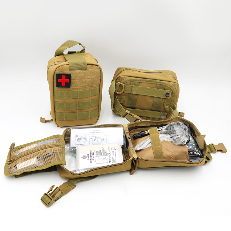Emergency Medical Tactical Trauma Military First Aid Kit Bag combat first aid kit military surplus ifak